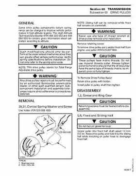 1999 Ski-Doo Factory Shop Manual Volume One, Page 184