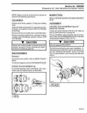 1999 Ski-Doo Factory Shop Manual Volume Two, Page 121