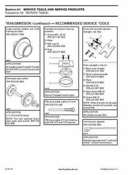 2001 Ski-Doo Factory Shop Manual Volume Three, Page 39