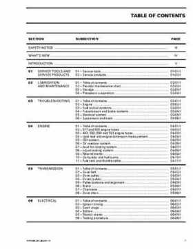 2002 Ski-Doo Shop Manual Volume Three, Page 4