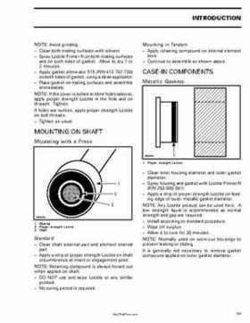 2004 Ski-Doo Elite Factory Service Manual, Page 17