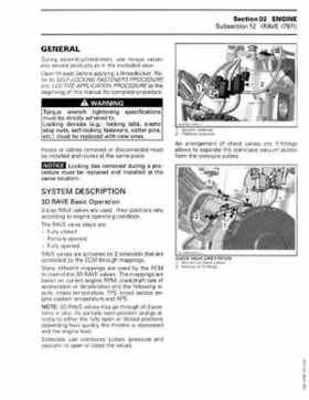 2009-2010 Ski-Doo REV-XP/XR 2 Stroke and REV-XR 1200 4-TEC Service Manual, Page 143