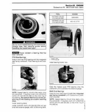 2009-2010 Ski-Doo REV-XP/XR 2 Stroke and REV-XR 1200 4-TEC Service Manual, Page 189