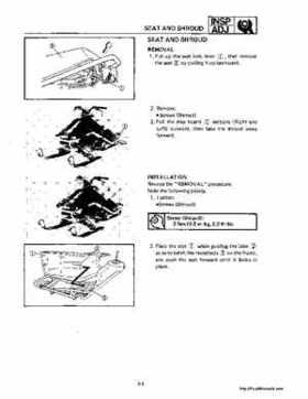 1988-1991 Yamaha Sno Scoot SV 80/E Snowmobile Service Manual, Page 14