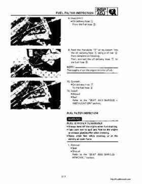 1988-1991 Yamaha Sno Scoot SV 80/E Snowmobile Service Manual, Page 22
