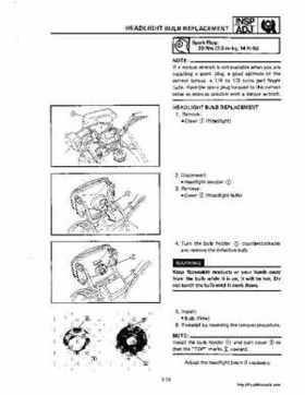1988-1991 Yamaha Sno Scoot SV 80/E Snowmobile Service Manual, Page 39