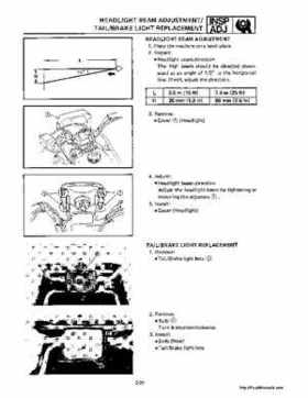 1988-1991 Yamaha Sno Scoot SV 80/E Snowmobile Service Manual, Page 40