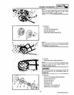1988-1991 Yamaha Sno Scoot SV 80/E Snowmobile Service Manual, Page 52