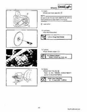 1988-1991 Yamaha Sno Scoot SV 80/E Snowmobile Service Manual, Page 107