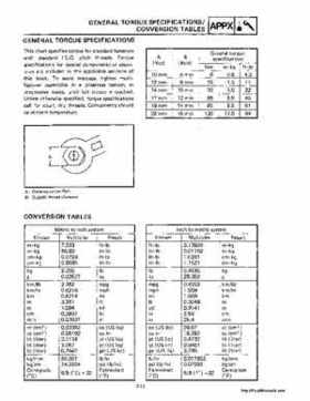 1988-1991 Yamaha Sno Scoot SV 80/E Snowmobile Service Manual, Page 203