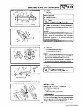 1994-2001 Yamaha Venture/V-Max 500 Series Snowmobile Service Manual, Page 79