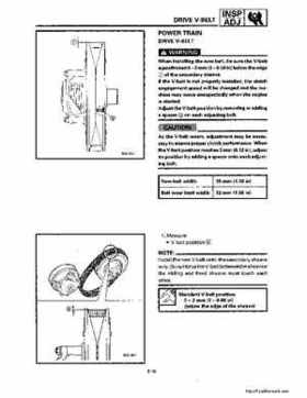 1994-2001 Yamaha Venture/V-Max 500 Series Snowmobile Service Manual, Page 374