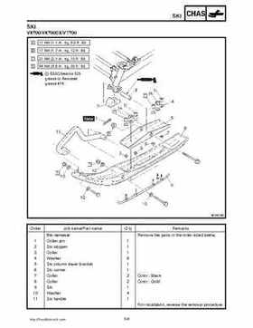 2001 Yamaha Mountain Max Service Manual, Page 82