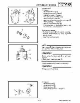2003-2006 Yamaha Snowmobile RX1 Service Manual, Page 123