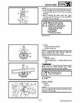 2006-2008 Yamaha RS, Vector, Rage Factory Service Manual, Page 288