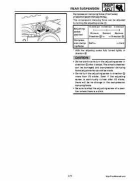 2008 Yamaha Snowmobiles FX NYTRO Factory Service Manual, Page 89