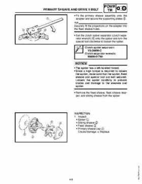 2010-2011 Yamaha RS Vector / RS Venture Service Manual, Page 146