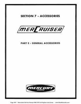 1963-1973 Mercruiser all Engines and Drives Service Manual Books 1 and 2, Page 861