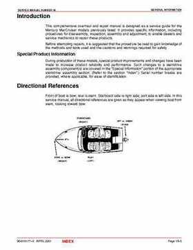 1991-2007 Mercruiser #14 Alpha Sterndrive Generation II Service Manual, Page 4