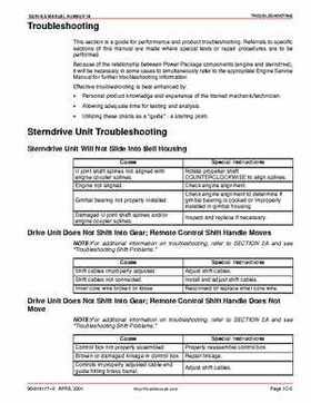 1991-2007 Mercruiser #14 Alpha Sterndrive Generation II Service Manual, Page 30