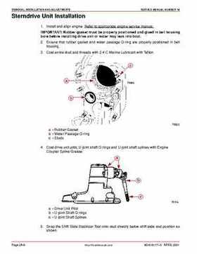 1991-2007 Mercruiser #14 Alpha Sterndrive Generation II Service Manual, Page 81