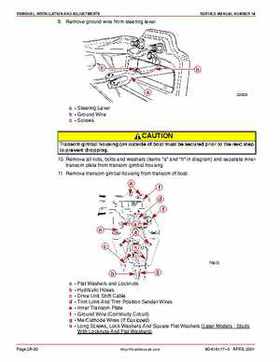 1991-2007 Mercruiser #14 Alpha Sterndrive Generation II Service Manual, Page 105