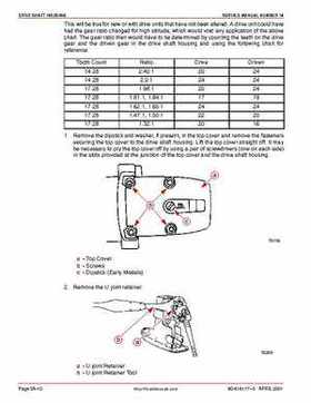 1991-2007 Mercruiser #14 Alpha Sterndrive Generation II Service Manual, Page 124