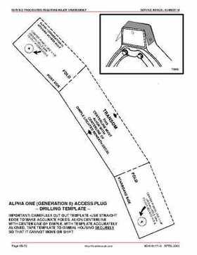1991-2007 Mercruiser #14 Alpha Sterndrive Generation II Service Manual, Page 475