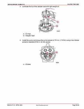 1991-2007 Mercruiser #14 Alpha Sterndrive Generation II Service Manual, Page 509