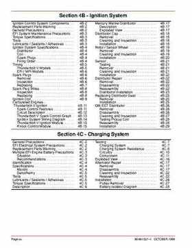 Mercury Mercruiser GM V-8 305 CID / 350 CID Engines Service Manual., Page 10