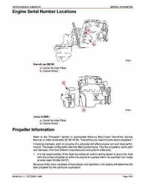 Mercury Mercruiser GM V-8 305 CID / 350 CID Engines Service Manual., Page 23