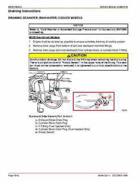 Mercury Mercruiser GM V-8 305 CID / 350 CID Engines Service Manual., Page 70
