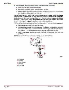 Mercury Mercruiser GM V-8 305 CID / 350 CID Engines Service Manual., Page 72