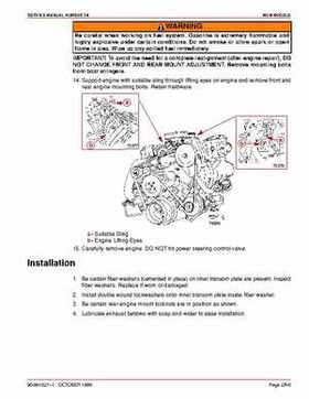 Mercury Mercruiser GM V-8 305 CID / 350 CID Engines Service Manual., Page 121