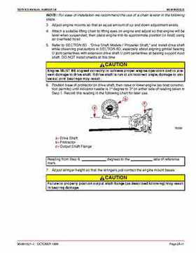 Mercury Mercruiser GM V-8 305 CID / 350 CID Engines Service Manual., Page 127