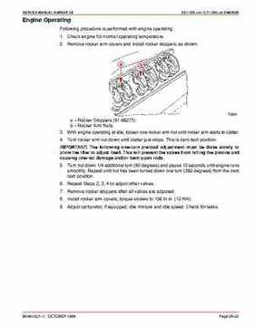 Mercury Mercruiser GM V-8 305 CID / 350 CID Engines Service Manual., Page 191
