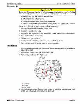 Mercury Mercruiser GM V-8 305 CID / 350 CID Engines Service Manual., Page 215