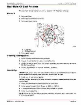 Mercury Mercruiser GM V-8 305 CID / 350 CID Engines Service Manual., Page 225