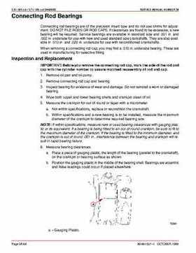 Mercury Mercruiser GM V-8 305 CID / 350 CID Engines Service Manual., Page 230