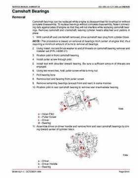 Mercury Mercruiser GM V-8 305 CID / 350 CID Engines Service Manual., Page 247