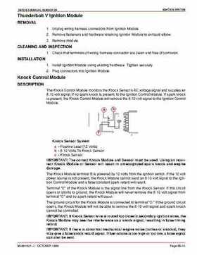 Mercury Mercruiser GM V-8 305 CID / 350 CID Engines Service Manual., Page 300