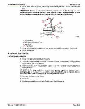 Mercury Mercruiser GM V-8 305 CID / 350 CID Engines Service Manual., Page 308