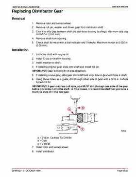 Mercury Mercruiser GM V-8 305 CID / 350 CID Engines Service Manual., Page 310