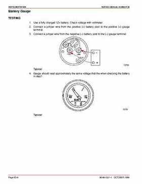 Mercury Mercruiser GM V-8 305 CID / 350 CID Engines Service Manual., Page 351