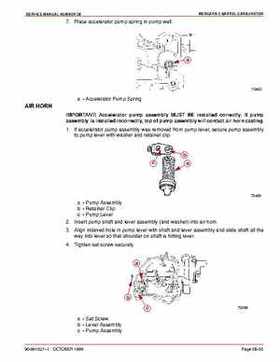 Mercury Mercruiser GM V-8 305 CID / 350 CID Engines Service Manual., Page 424
