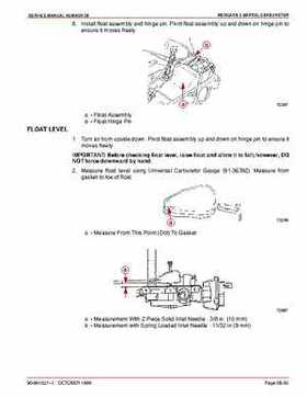 Mercury Mercruiser GM V-8 305 CID / 350 CID Engines Service Manual., Page 426