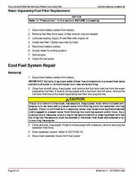 Mercury Mercruiser GM V-8 305 CID / 350 CID Engines Service Manual., Page 443