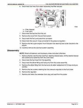 Mercury Mercruiser GM V-8 305 CID / 350 CID Engines Service Manual., Page 444
