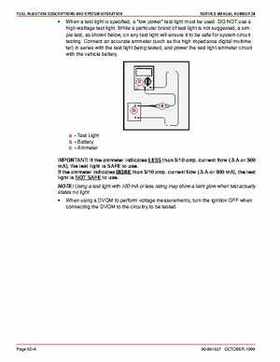 Mercury Mercruiser GM V-8 305 CID / 350 CID Engines Service Manual., Page 457