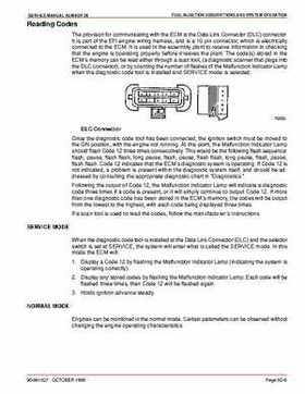 Mercury Mercruiser GM V-8 305 CID / 350 CID Engines Service Manual., Page 462
